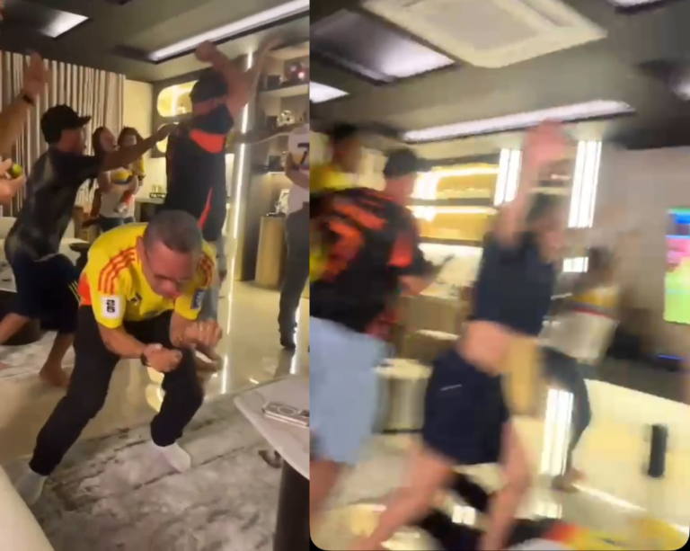 Así fue la celebración de la familia de Luis Díaz tras su gol image