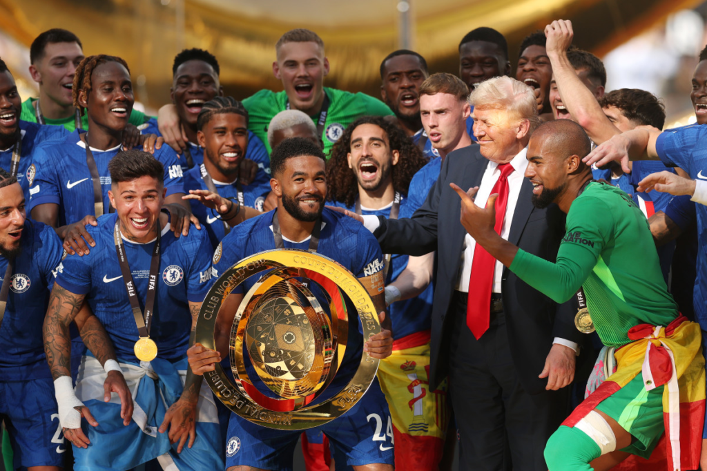 "Qué hace aquí": Cole Palmer sobre Trump en la celebración de Chelsea | RTA Noticias