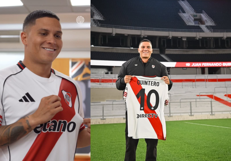 River hizo oficial la presentación de Quintero en su tercer ciclo image