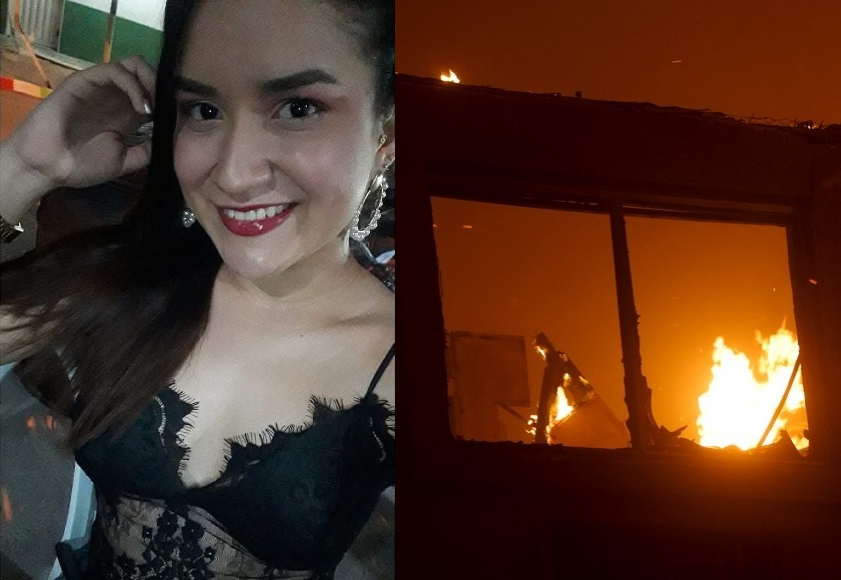 Por celos mujer incendió a su esposo y a su acompañante image