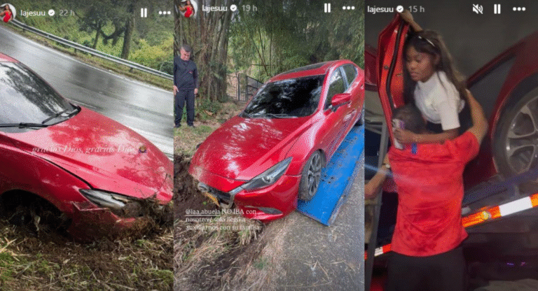 De esta forma bajaron a "La Jesuu" tras accidentarse en la Casa de los Famosos "La Jesuu" en Casa de los Famosos