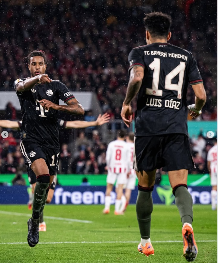 Luis Díaz sigue en racha: anotó y asistió con Bayern Múnich | RTA Noticias
