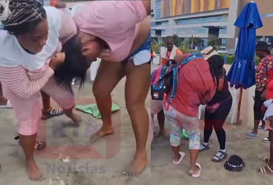 Disputa por 30.000 pesos desata pelea entre masajistas