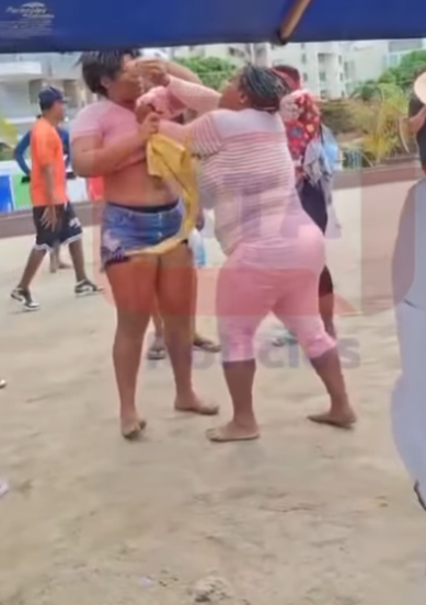 Disputa por 30.000 pesos desata pelea entre masajistas 