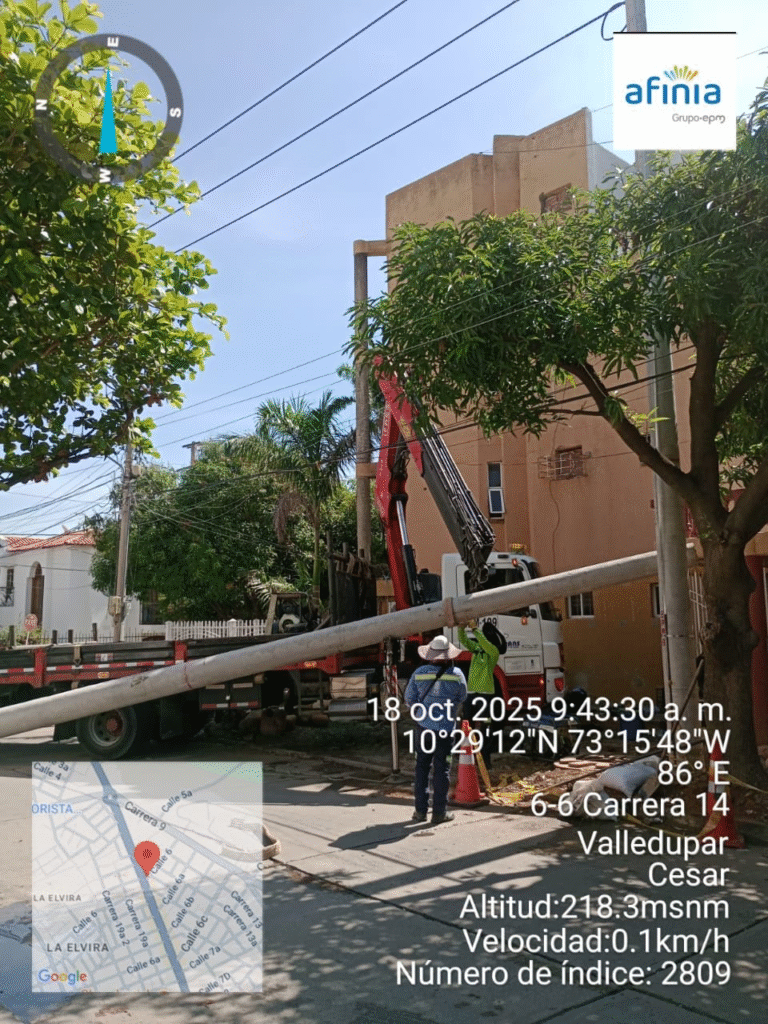 Valledupar: cortes de energía entre el 6 y el 9 de noviembre | RTA Noticias