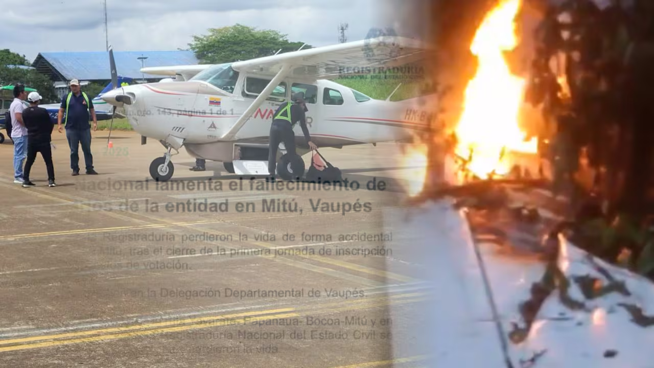 Los 3 funcionarios de la Registraduría muetos