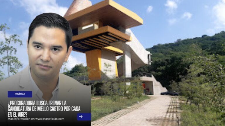 La casa que podría dejar a Mello Castro en el 'aire'
