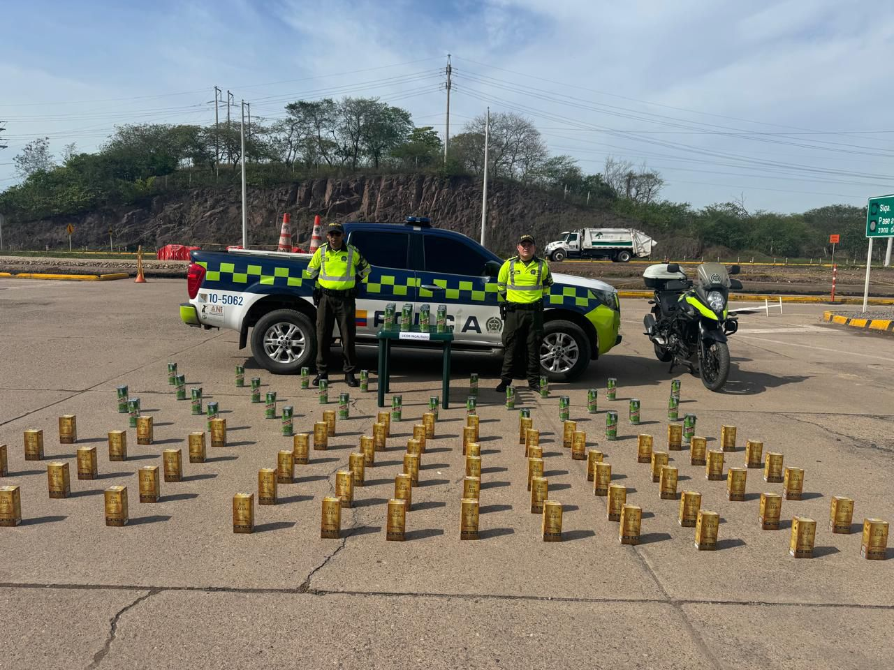 Policía incauta 113 unidades de licor ilegal en Bosconia image