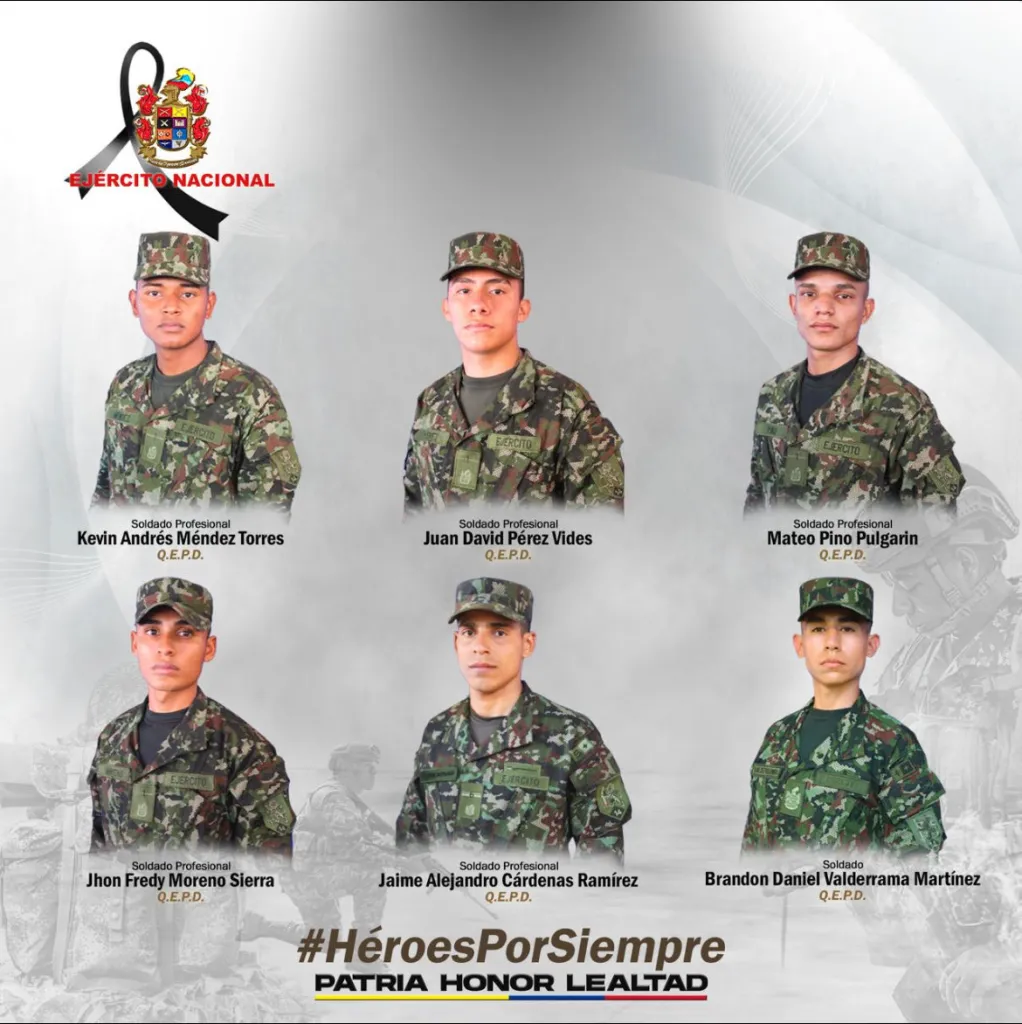 Cuatro militares asesinados tras atentado en Aguachica Cuatro militares asesinados tras atentado en Aguachica