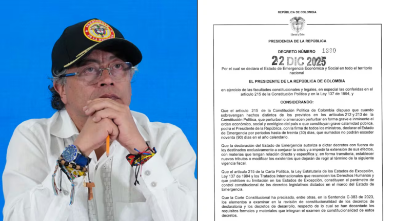 Petro decreta emergencia económica en Colombia image