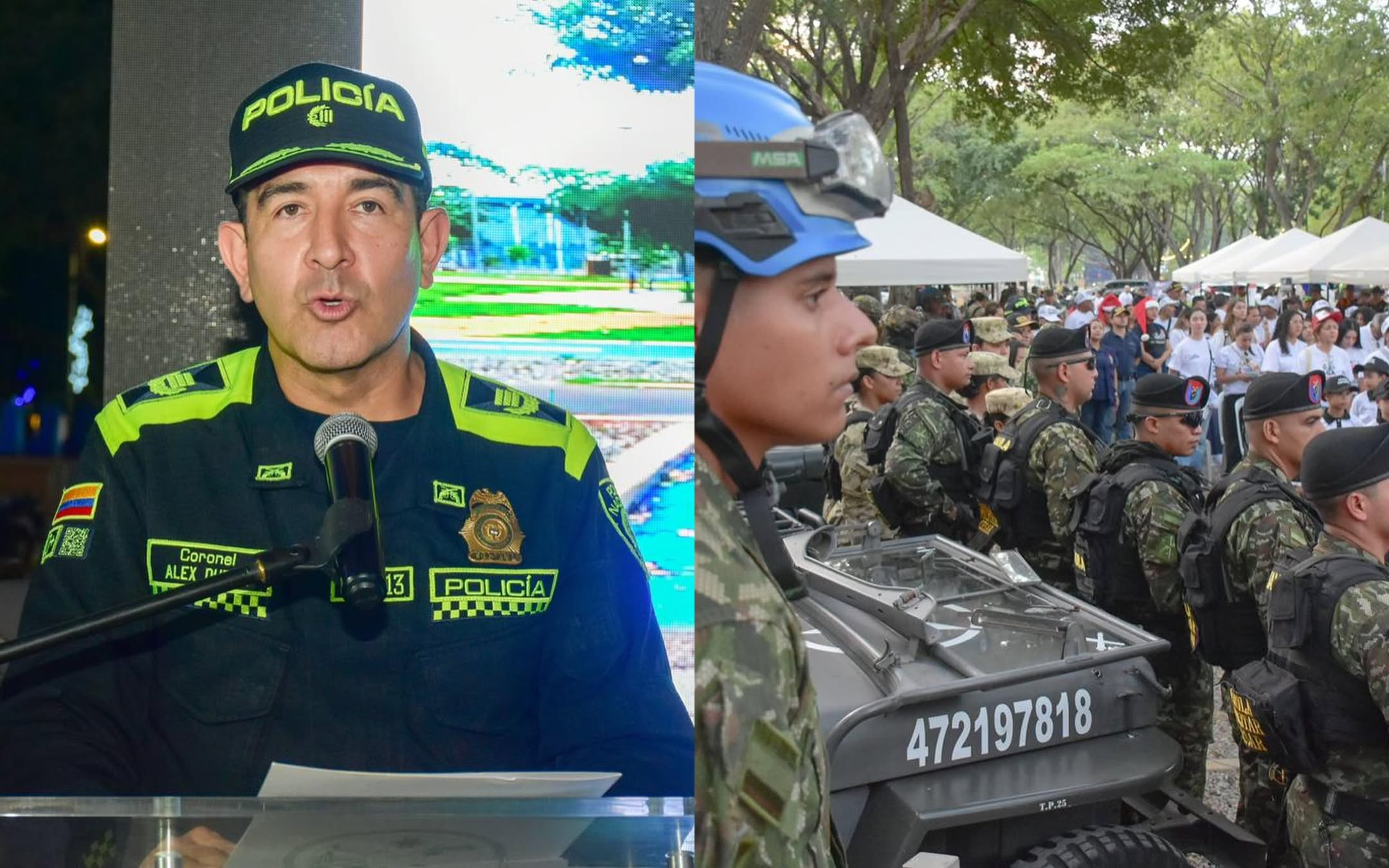 Valledupar refuerza seguridad durante la temporada decembrina