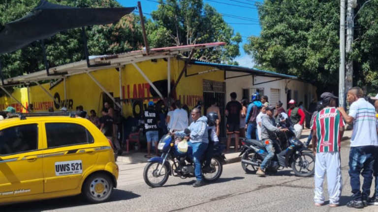 Ataque en llantería de Valledupar deja dos hombres heridos atentado la nevada valledupar