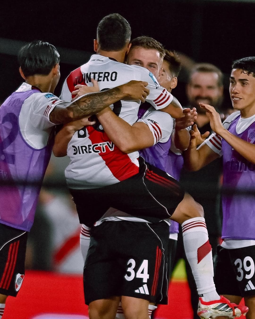 Doblete de JuanFer Quintero con el River Plate Doblete de JuanFer Quintero con el River Plate