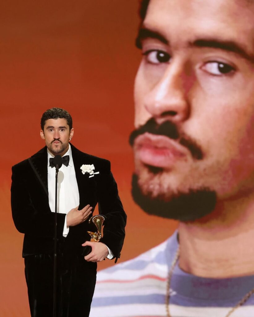 HACIENDO HISTORIA. Bad Bunny gana el GRAMMY a Álbum del Año con DtMF y este momento ya es legend (1)