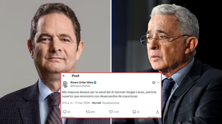 Crece la expectativa por la salud de Germán Vargas Lleras tras pronunciamiento de Uribe GERMÁN VARGAS LLERAS