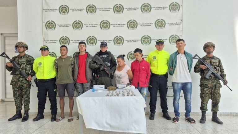 Cinco capturados en allanamiento y operativo contra microtráfico en Pueblo Bello allanamiento pueblo bello