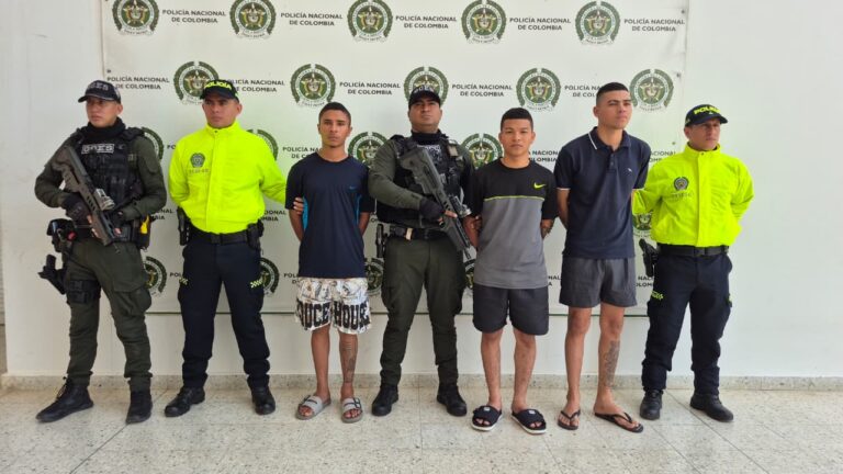 Capturados integrantes de la banda “Los Trópical” en Valledupar capturados los tropical