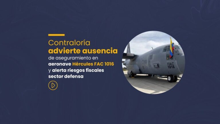 contraloría avión hercules