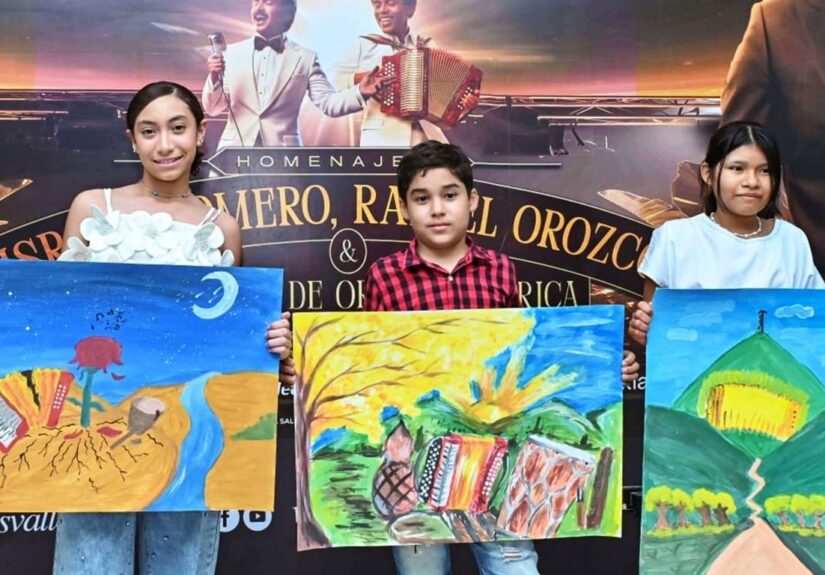 festival vallenato niños pintan