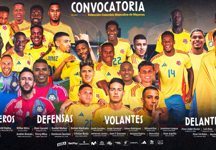 5 costeños lideran a Colombia rumbo al Mundial