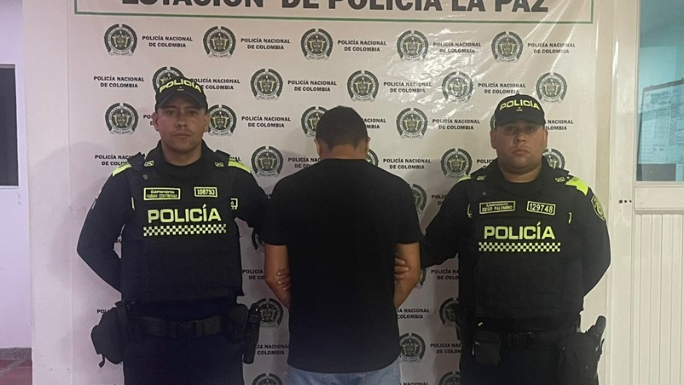Capturan a alias “El Negro” en pleno centro de La Paz, Cesar Alias "el negro"