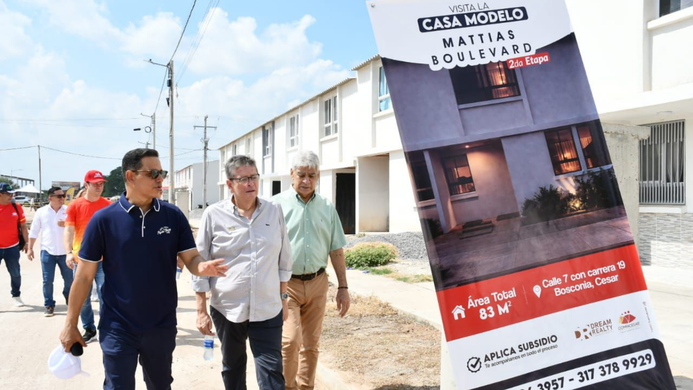 Comfacesar presentó la segunda etapa de Mattias Boulevard en Bosconia Mattias Boulevard