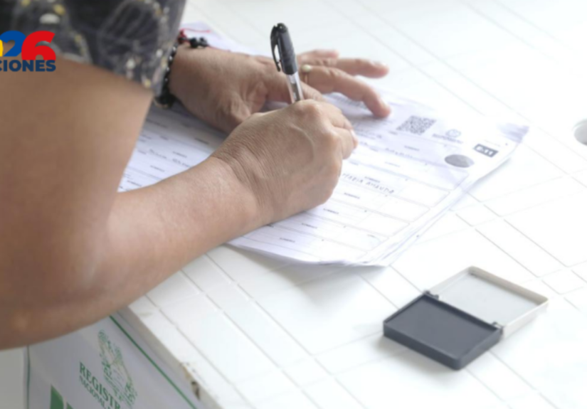 Registraduría en el exteriro