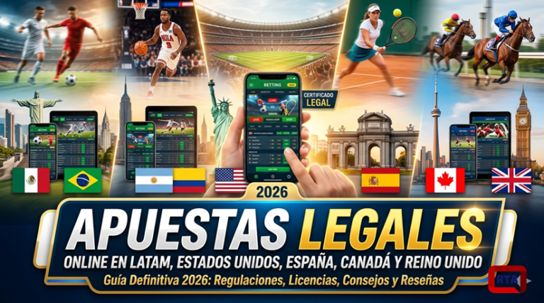 Apuestas legales online en LATAM, Estados Unidos, España, Canadá y Reino Unido: guía definitiva 2026 apuestas legales online 2026