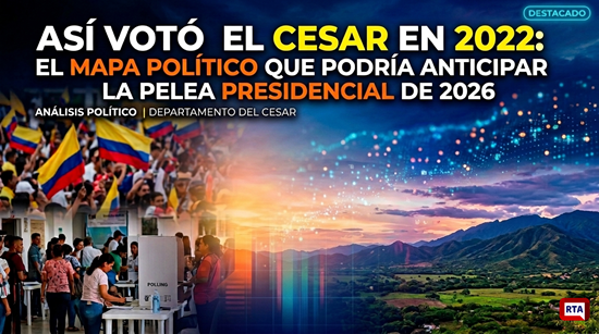 así votó el Cesar en 2022