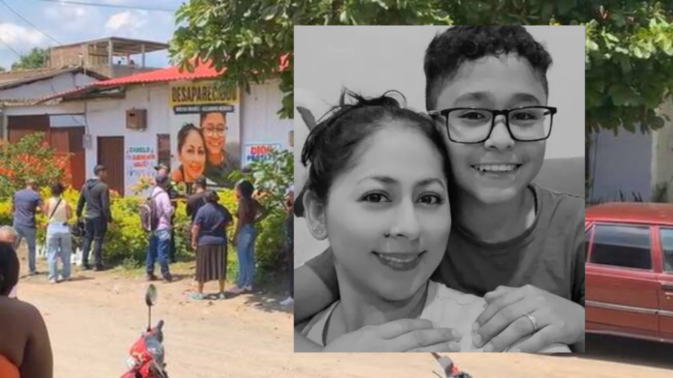 madre e hijo