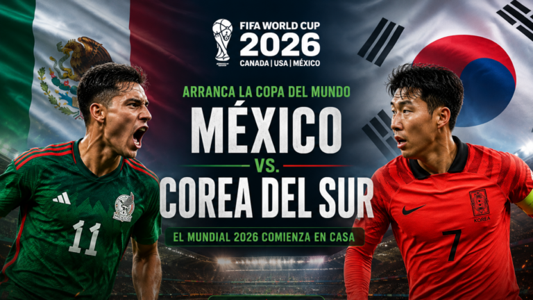 Mundial 2026: Todo listo para la inauguración; México y Corea del Sur abrirán la fase de grupos MUNDIAL