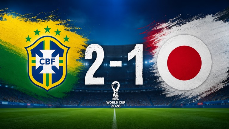 Brasil le ganó a Japón