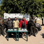 Fiscalía judicializa a tres hombres capturados con droga y armas en vía del Cesar Fiscalía
