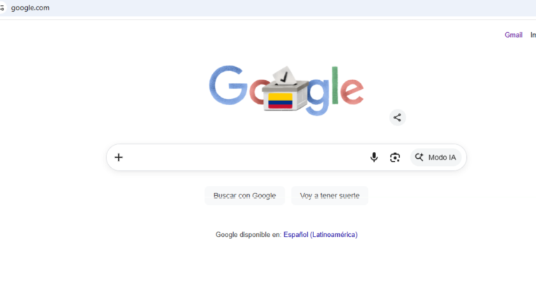 Google destaca las elecciones presidenciales en Colombia con un doodle especial google