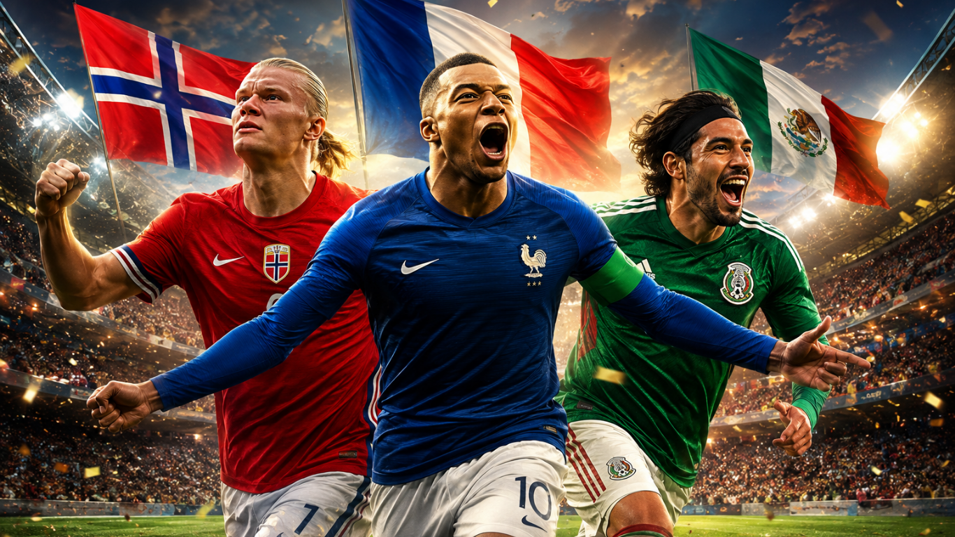 Mundial 2026: Noruega, Francia y México avanzan a octavos tras una jornada decisiva mundial 2026