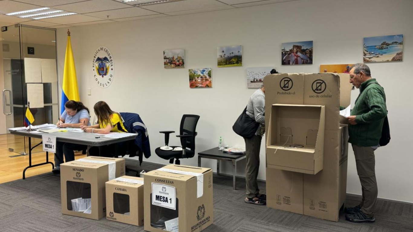 Registraduría abre las urnas en el exterior para elegir presidente de Colombia este 15 de junio registraduría
