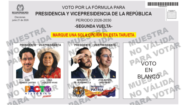 registraduría presenta tarjertón