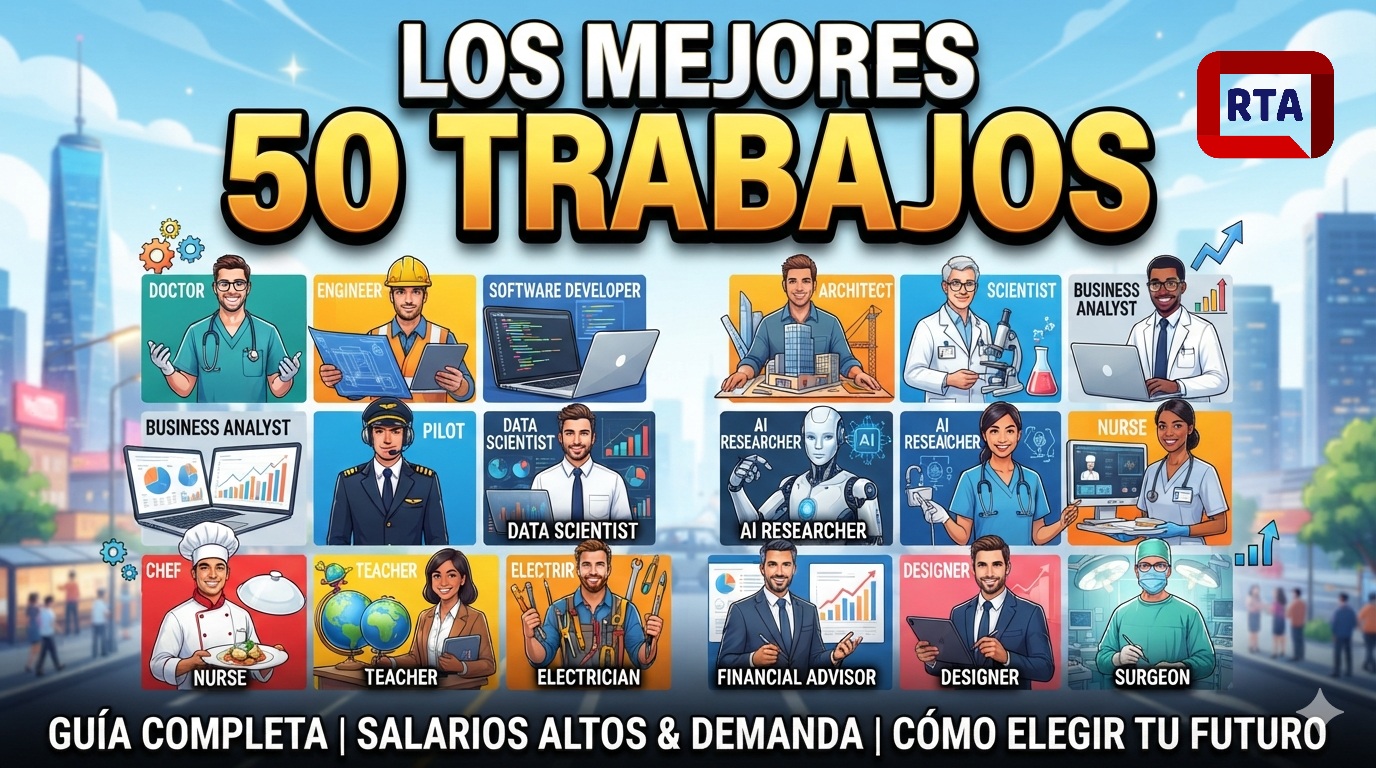 Los 50 trabajos mejor pagados que puedes hacer desde casa en 2026 (con y sin inteligencia artificial) 50 trabajos desde casa mejor pagados en 2026