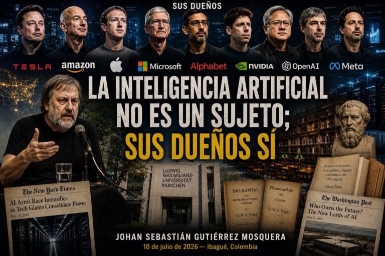 La Inteligencia Artificial no es un sujeto; sus dueños sí. Dueños de la IA