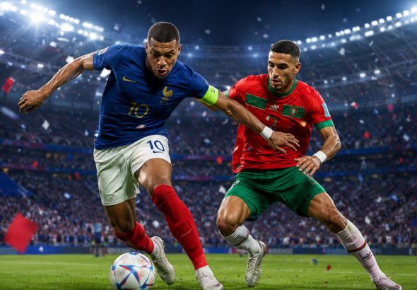 Francia venció a Marruecos en Boston y selló su paso a semifinales FRANCIA