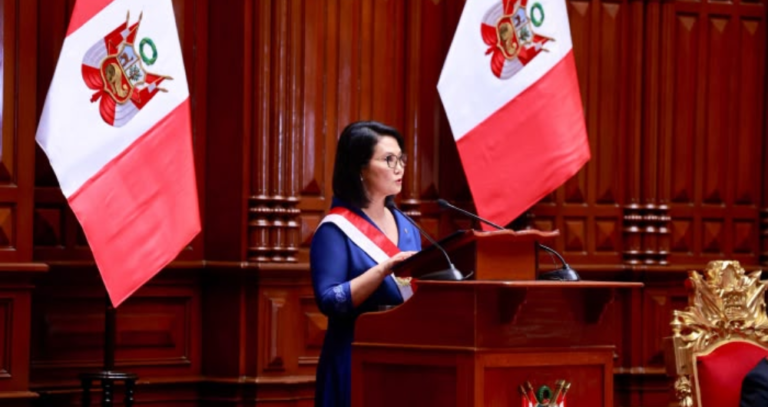 Keiko Fujimori inicia su mandato en Perú con prioridades en seguridad, El Niño y reactivación económica Keiko Fujimori