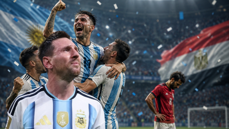 Argentina remontó a Egipto y clasificó a cuartos del Mundial 2026 Argentina