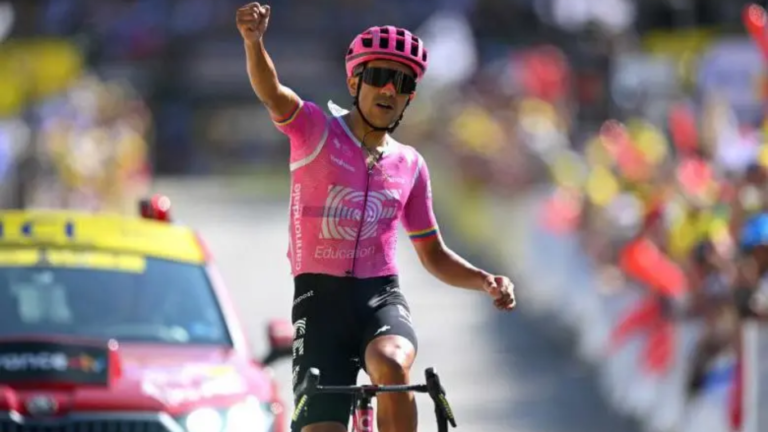Carapaz conquista la etapa 18 del Tour de Francia 2026; Pogacar mantiene el liderato y Egan Bernal sigue entre los 15 mejores Carapaz