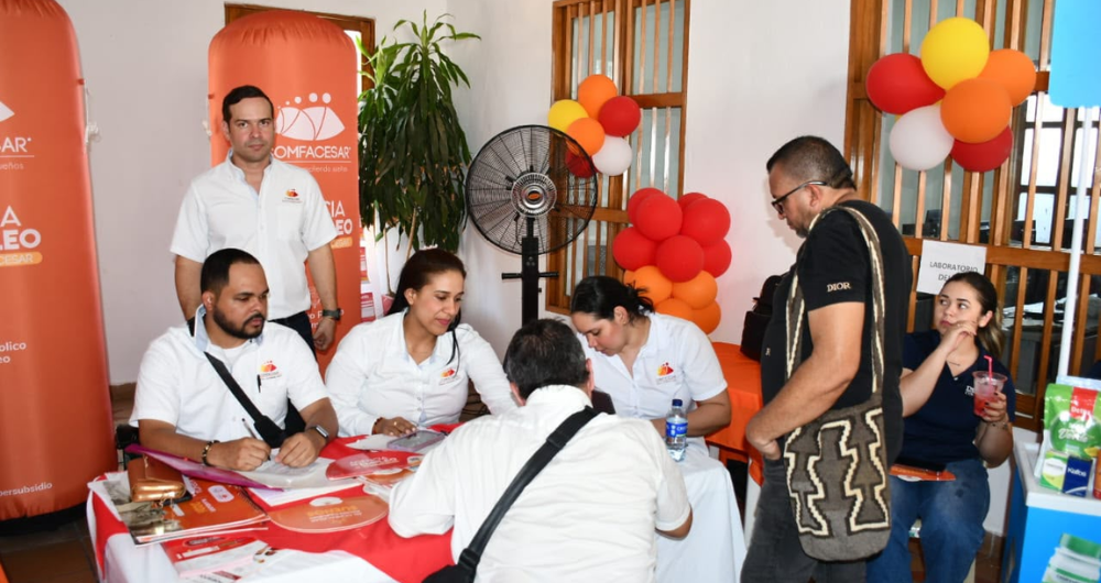 Expocomfacesar reunió emprendimiento, salud y bienestar en Codazzi Expocomfacesar