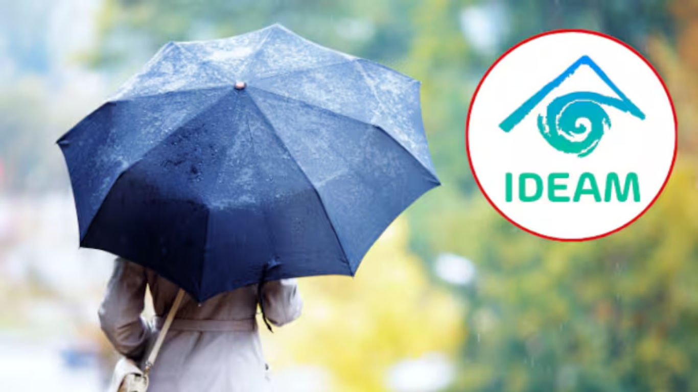 IDEAM advierte lluvias durante el puente festivo en varias regiones de Colombia IDEAM