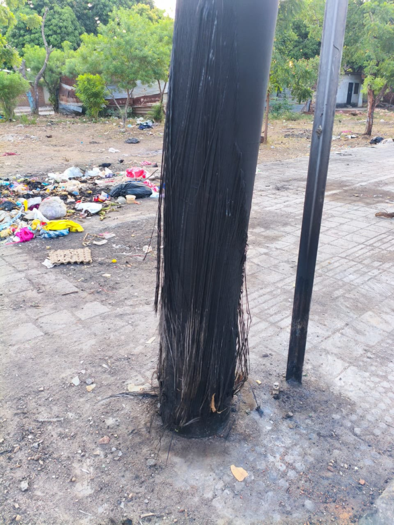 ESTIV advierte riesgo por deterioro de estructura de alumbrado público ESTIV advierte riesgo por deterioro de estructura de alumbrado público | RTA Noticias