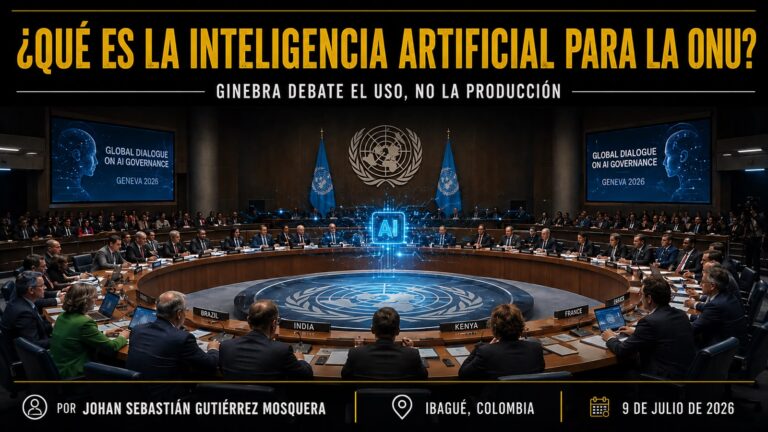 ¿Qué es la inteligencia artificial para la ONU? Ginebra debate el uso, no la producción inteligencia