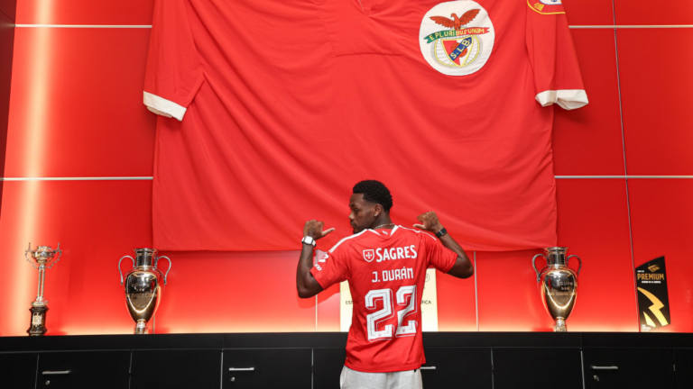 Jhon Jader Durán jugará en el Benfica de la Primeira Liga Jhon Jader Durán