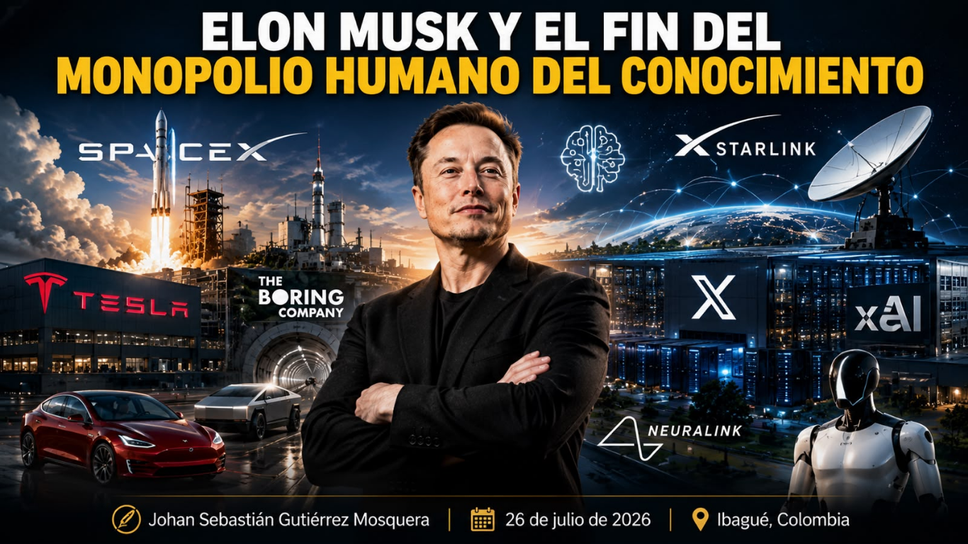Elon Musk y el fin del monopolio humano del conocimiento monopolio