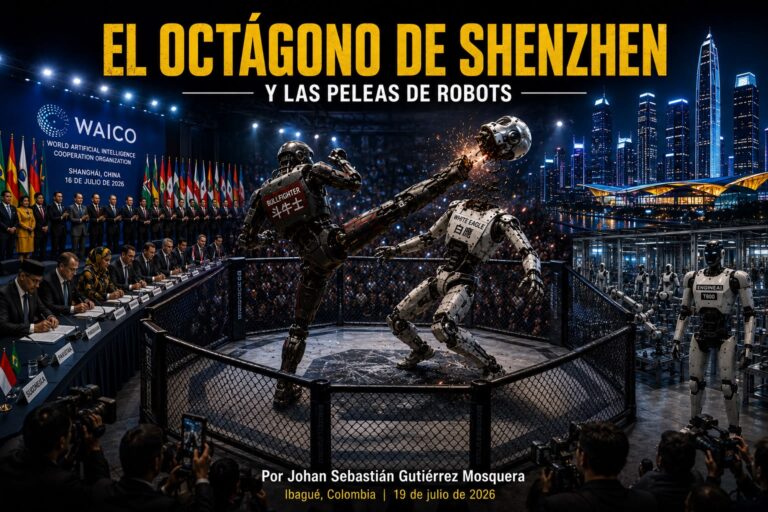 EL OCTÁGONO DE SHENZHEN y las peleas de robots robots